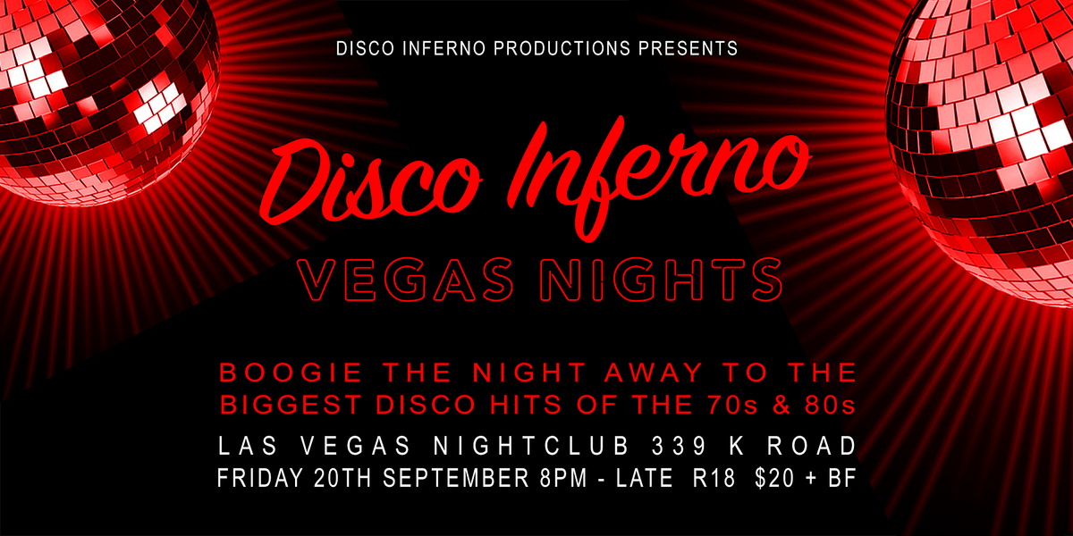 Disco Inferno Retro Dance Party