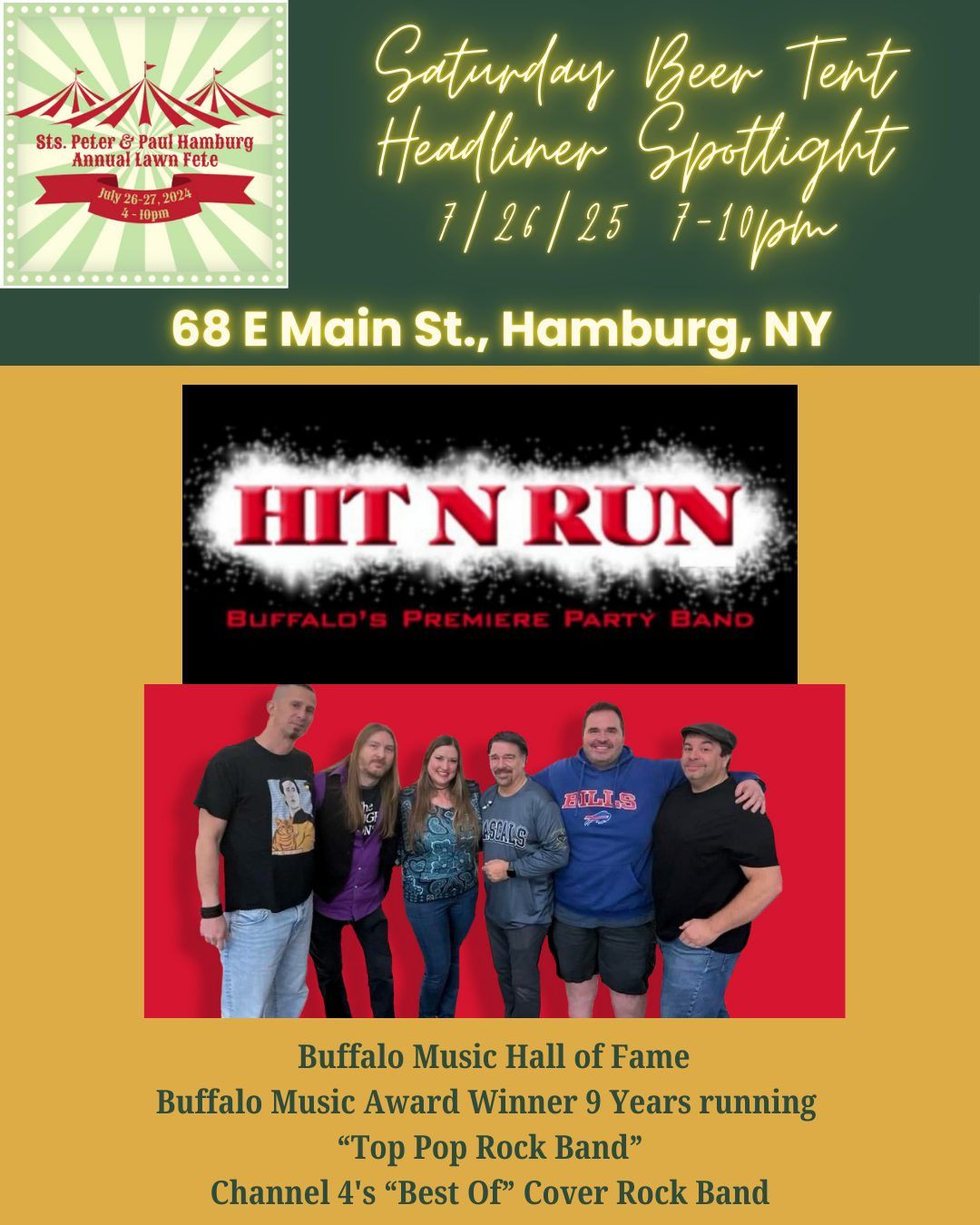 Hit n Run Live in Concert - Ss Peter and Paul Hamburg Lawn Fete