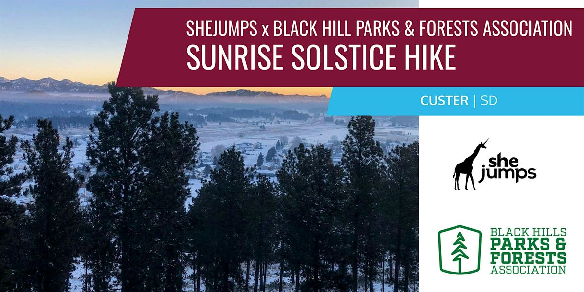 SheJumps x Black Hills Parks & Forests | Sunrise Solstice Hike | SD
