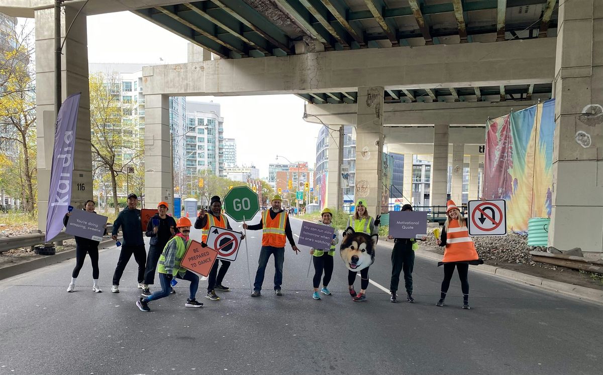 Waterfront Marathon Cheer Station