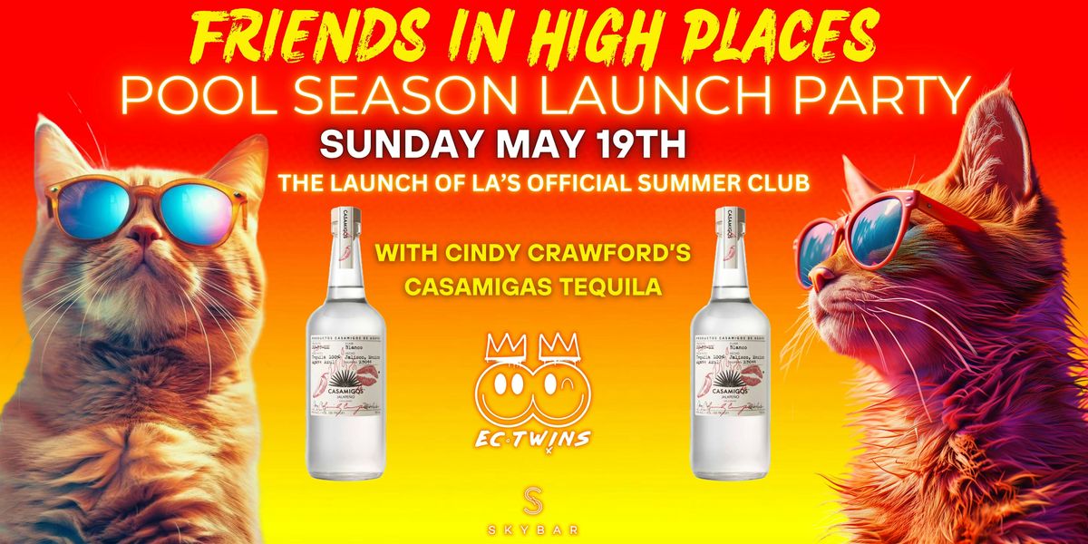 POOL SEASON LAUNCH PARTY WITH CINDY CRAWFORDS CASAMIGAS TEQUILA