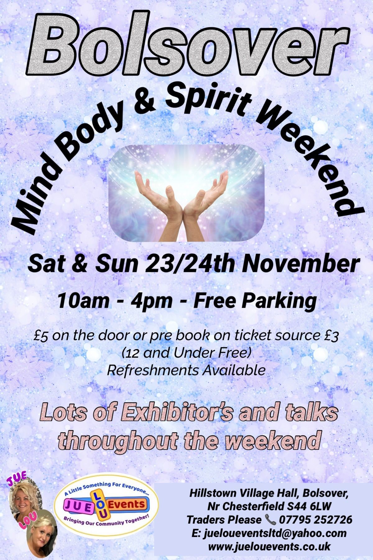 Bolsover Mind Body & Spirit Weekend \ud83d\udd2e\u2728\ud83e\ude85\ud83e\udeac