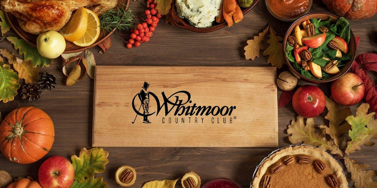 Whitmoor Country Club's Thanksgiving Hot To-Go