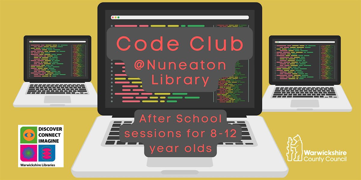 Code Club for After School @ Nuneaton Library