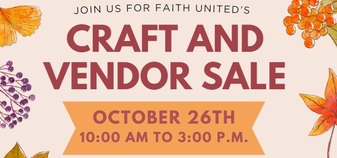 Faith United Hamilton's Craft & Vendor Sale