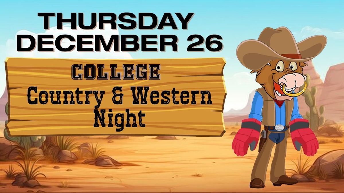 College Country & Western Night