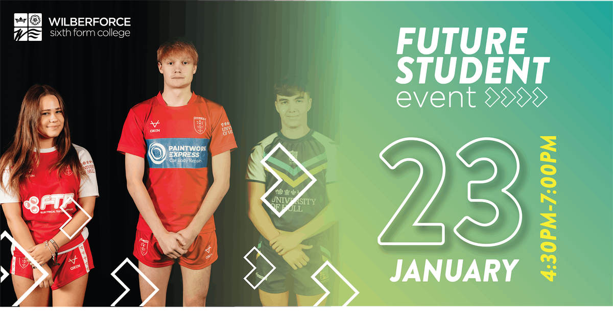 Future Student Event: Thursday 23 January 2025