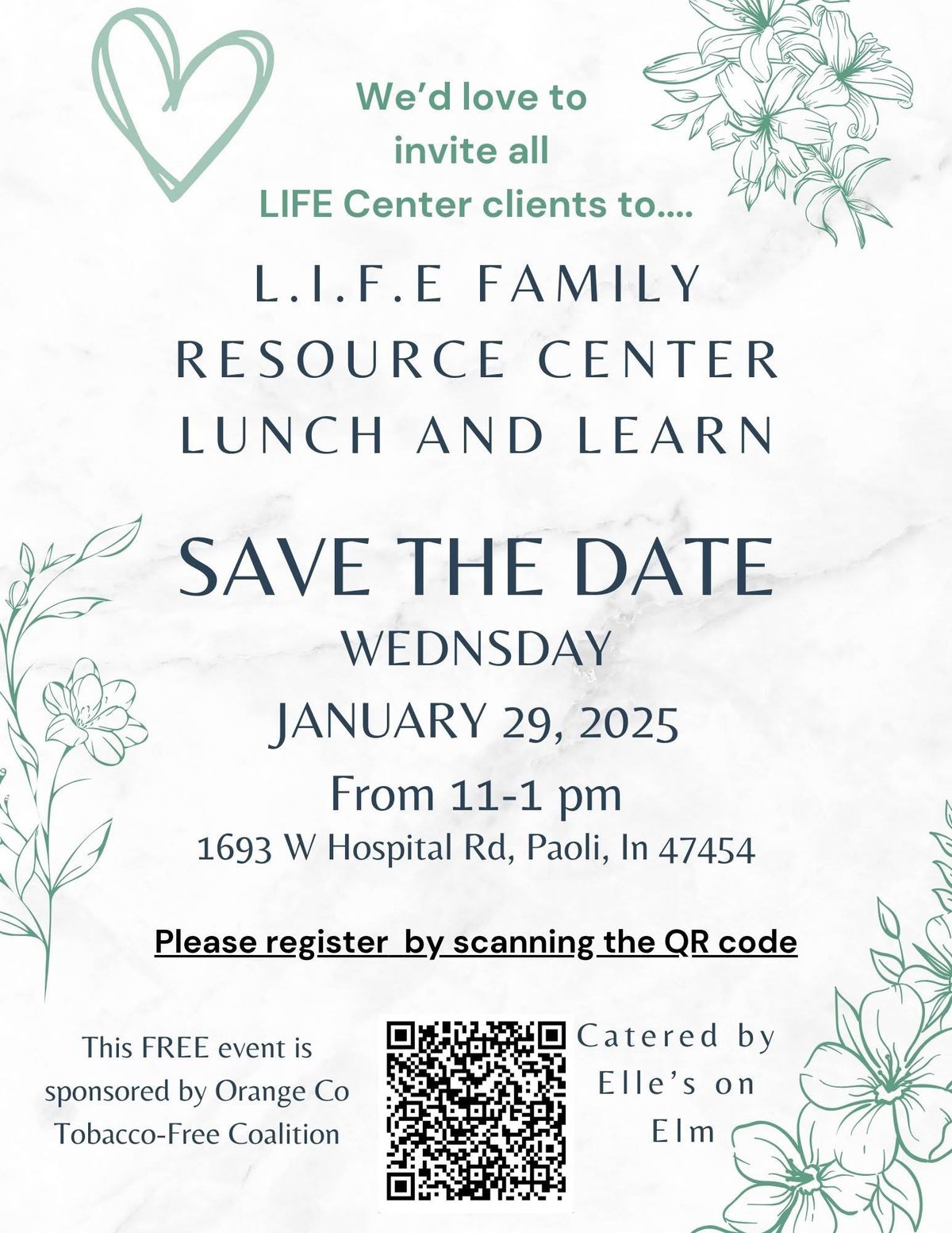 LIFE Center LUNCH & LEARN