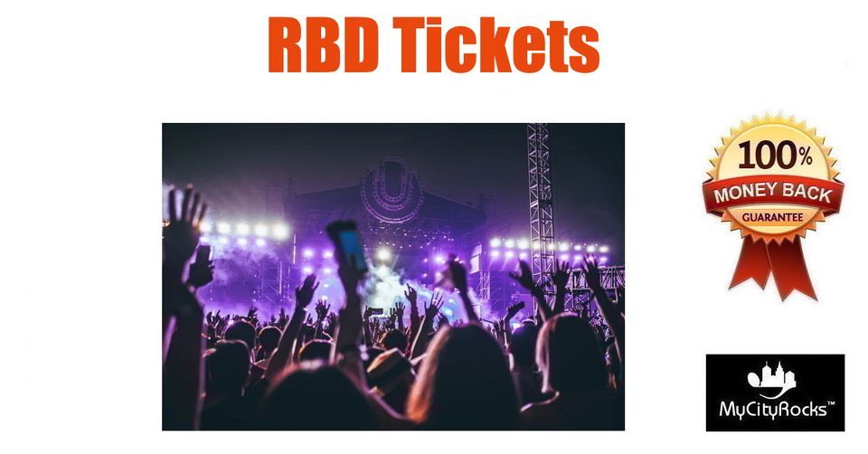 RBD "Soy Rebelde Tour" Tickets New York City NY Madison Square Garden NYC MSG