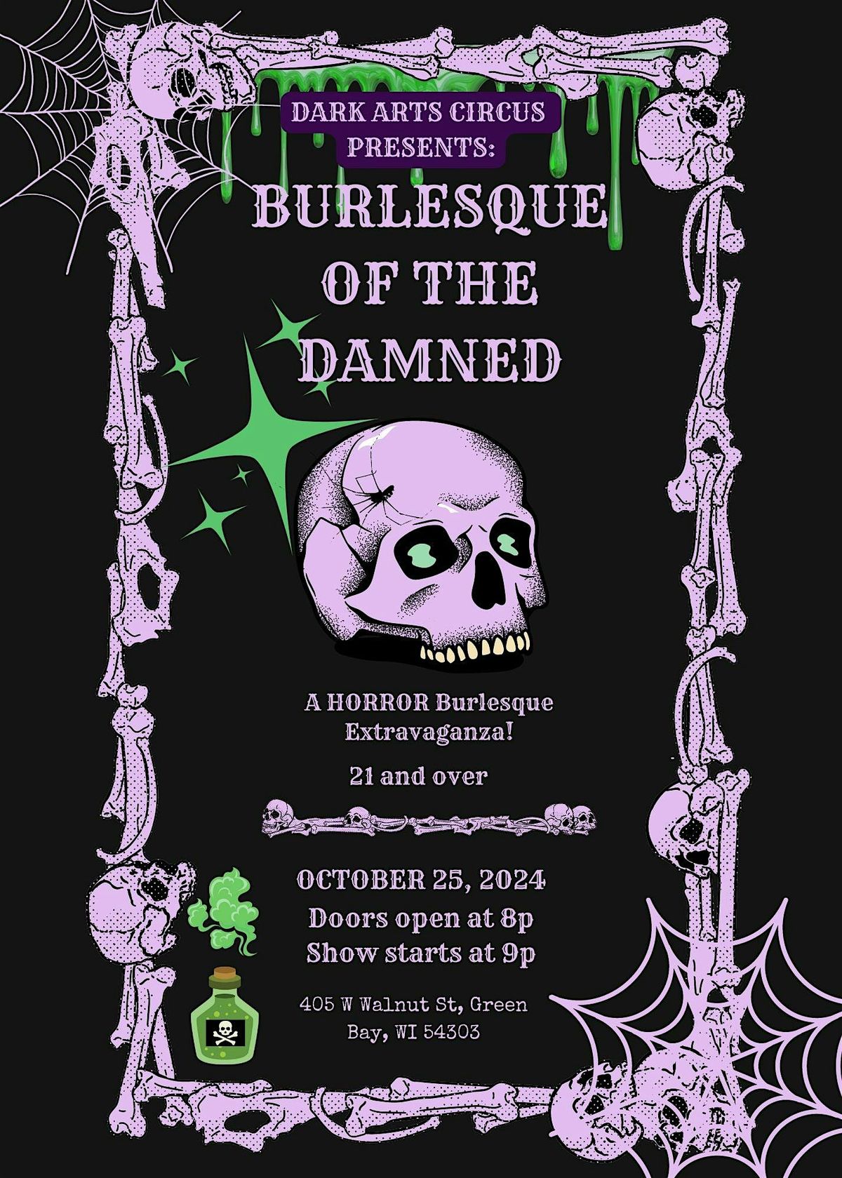 Dark Arts Presents: Burlesque of the Damned | The Tarlton Theatre