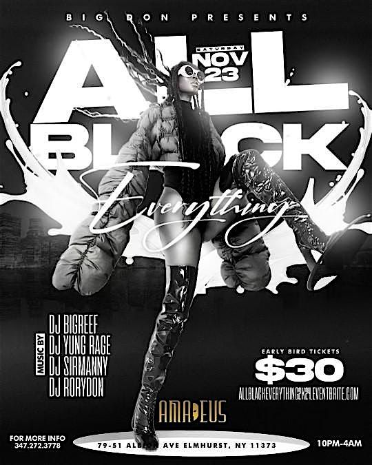 POWER 105.1  ALL BLACK PARTY WITH DJ SELF