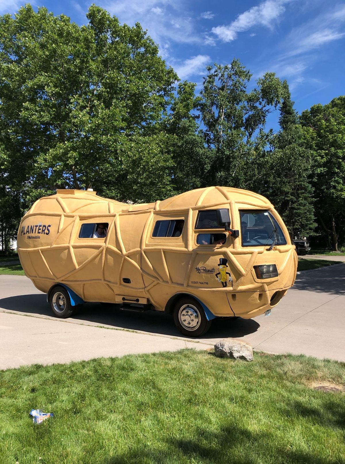 Planters #Nutmobile at the Museum