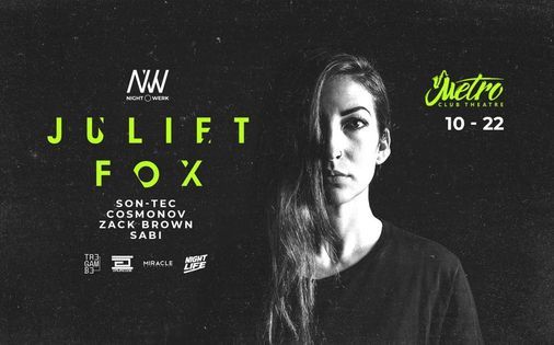 JULIET FOX by NIGHTLIFE - 10.22 - METRO