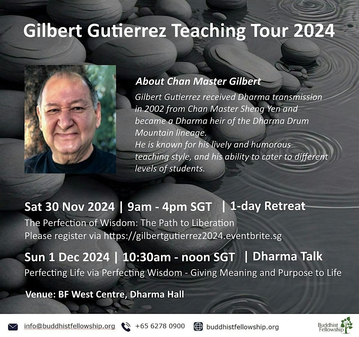 1-day Retreat led by Gilbert Gutierrez