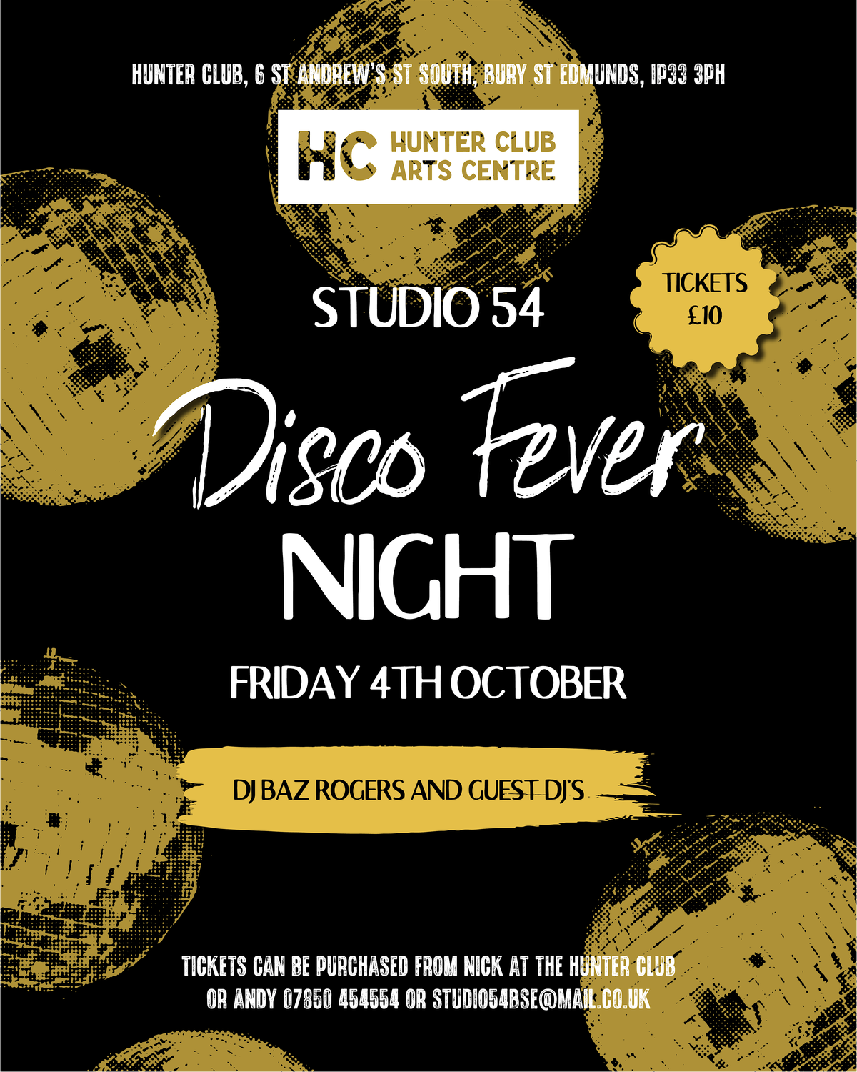 Studio 54 Disco Fever Night