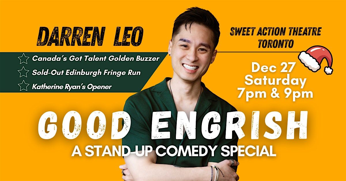 GOOD ENGRISH - A Stand-Up Comedy Special by Golden Buzzer Winner DARREN LEO