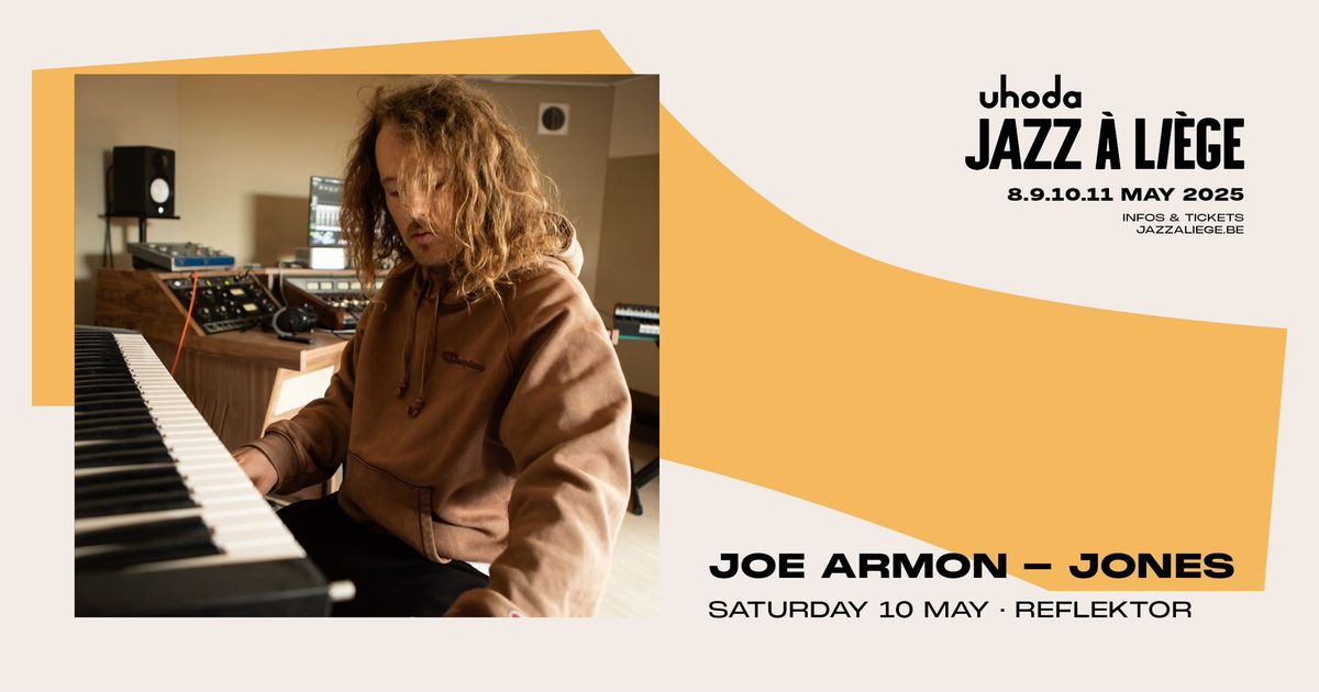 JOE ARMON JONES au REFLEKTOR le 10 mai 2025