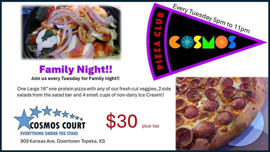 Family Night Every Tuesday!! 