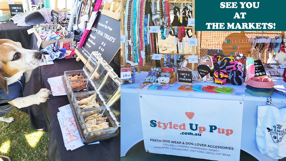 Styled Up Pup & Happy Dog Treats @ Vic Park Markets 