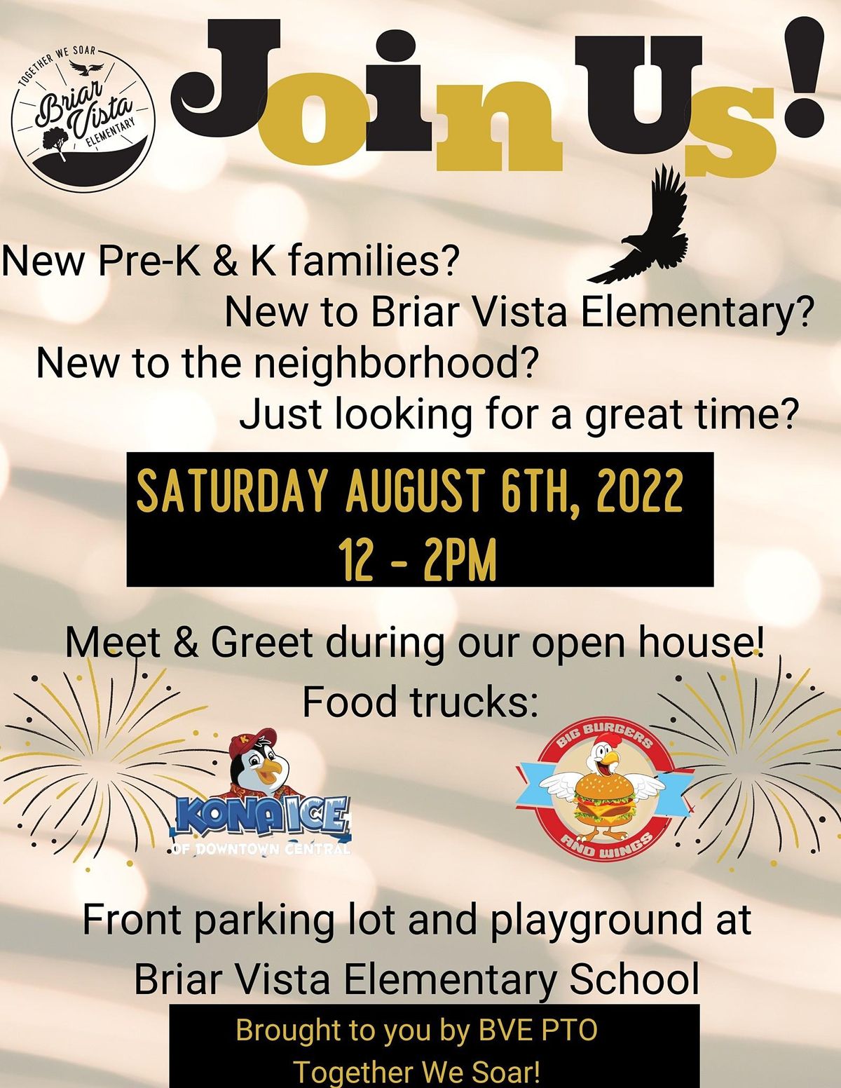 Food Trucks with Friends - Meet & Greet at Briar Vista Elementary