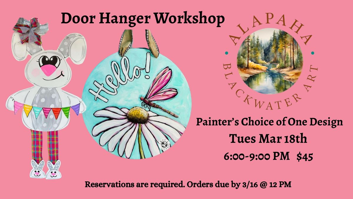 Door Hanger Workshop