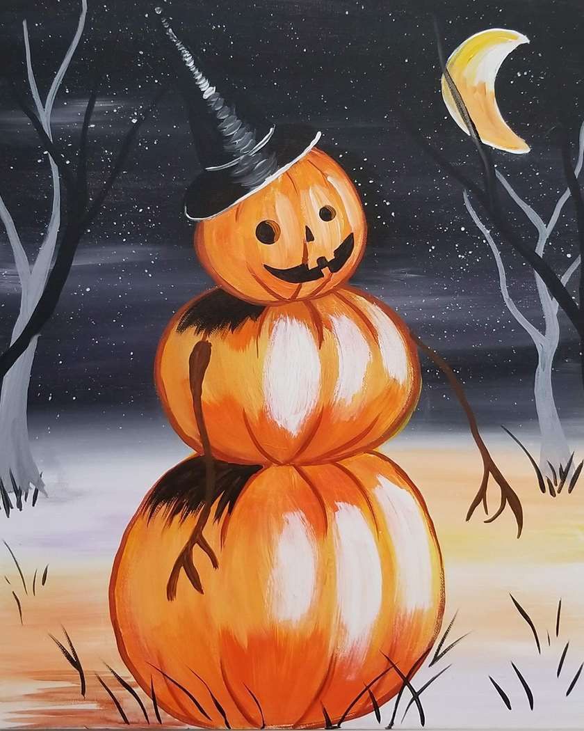 Here for a Gourd Time-Paint Party