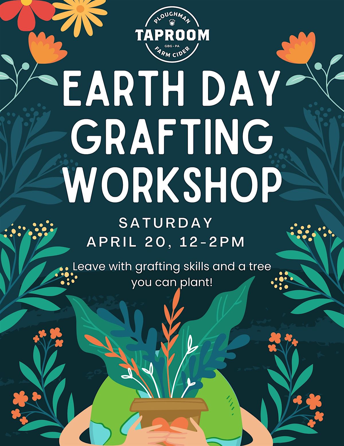 Earth Day Grafting 2024, Ploughman Cider Taproom, Gettysburg
