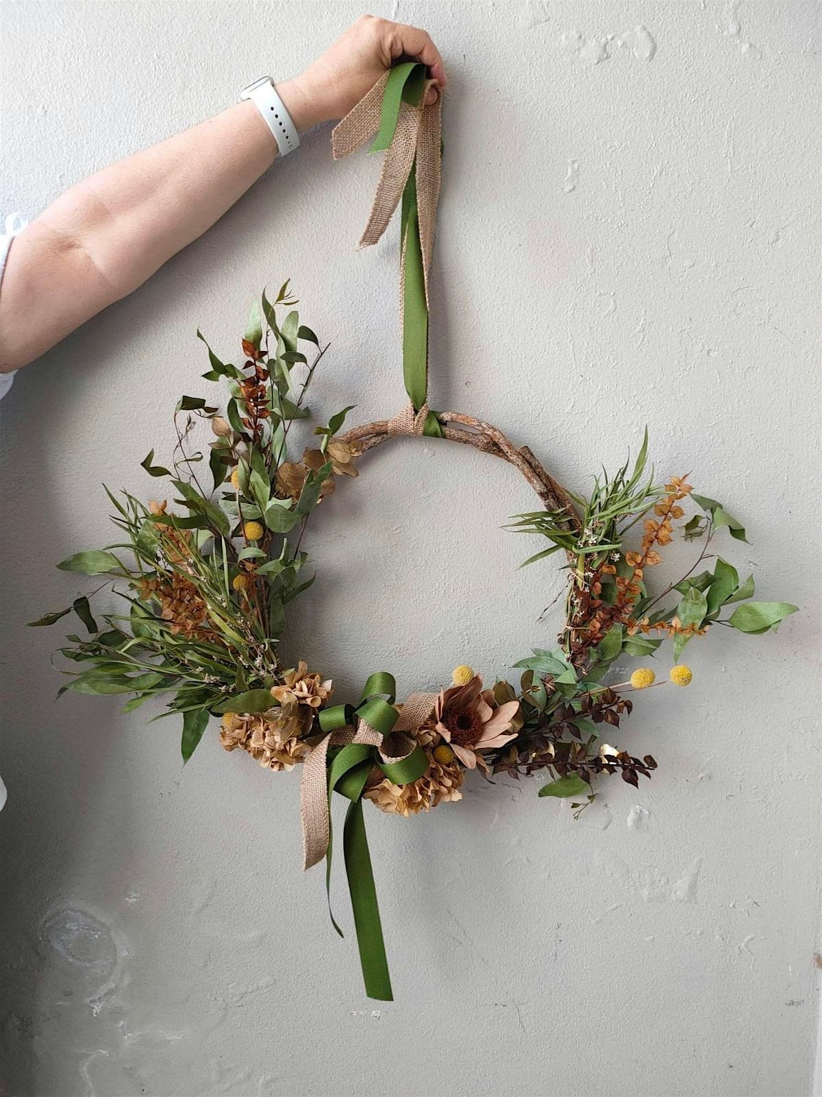 Sustainable Christmas Wreath - Floral Workshop