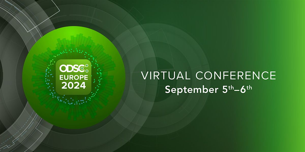 ODSC Europe 2024 | Virtual Conference Registration