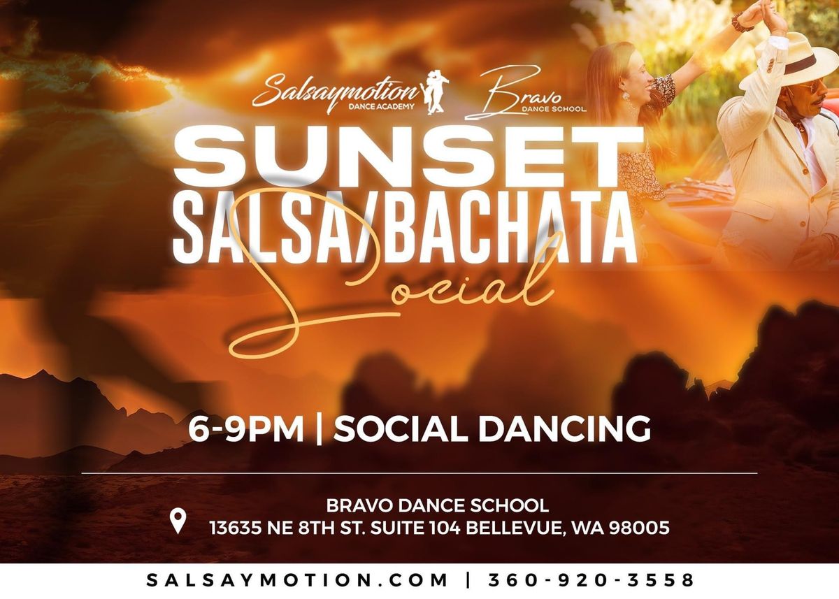 Sunset Salsa\/Bachata Social Oct. 20th at Bravo Studio 