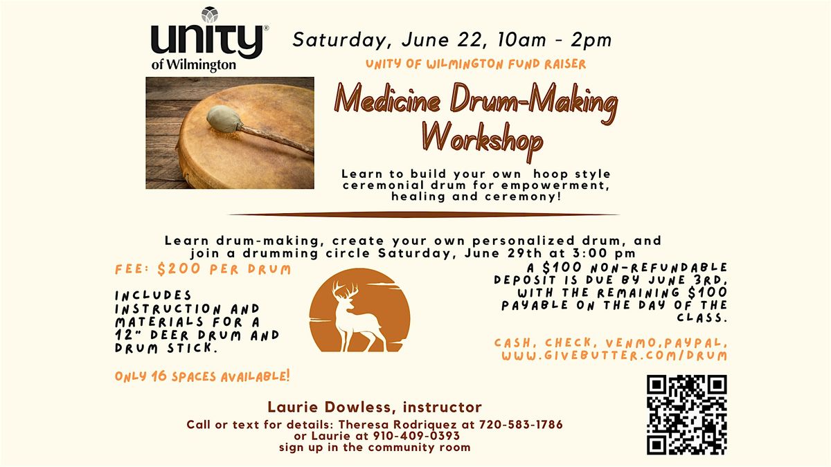 Medicine Drum Making Workshop