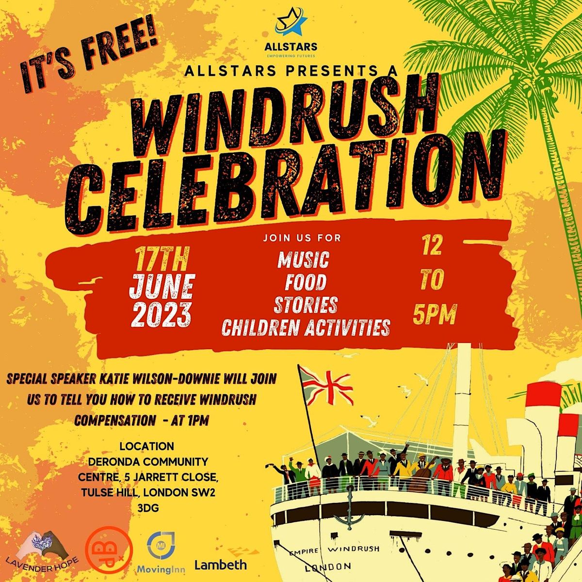 Windrush Family Fun Day & Windrush Fund Compensation Guidance