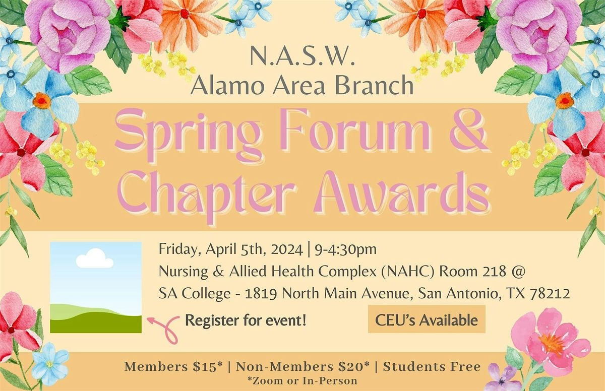 NASW Alamo Area Spring Seminar & Awards Luncheon