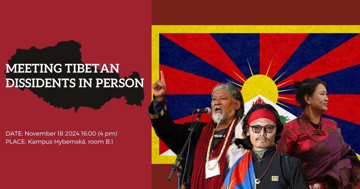 Setk\u00e1n\u00ed s tibetsk\u00fdmi disidenty \/ Meeting Tibetan Dissidents in Person