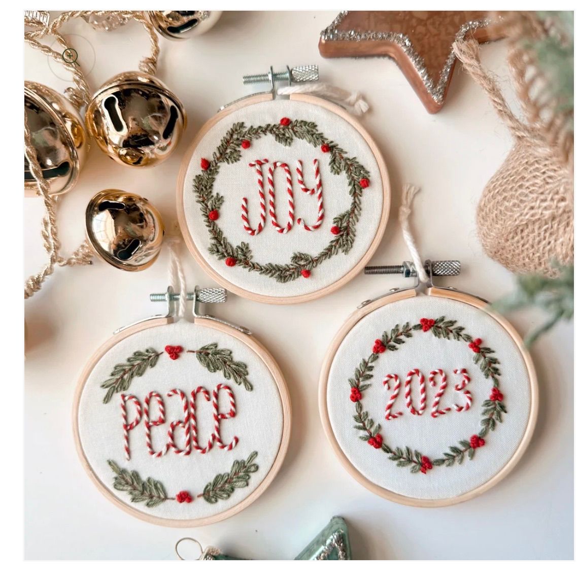 Embroidery Ornaments 