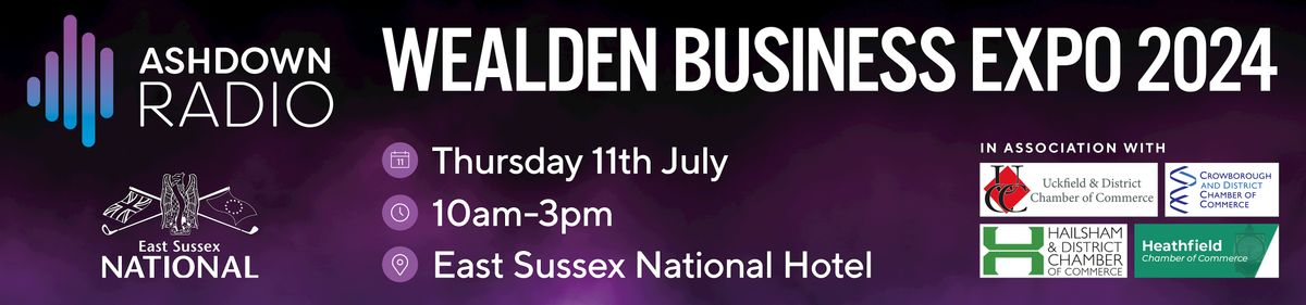 The Ashdown Radio & East Sussex National Hotel Wealden Business Expo 2024