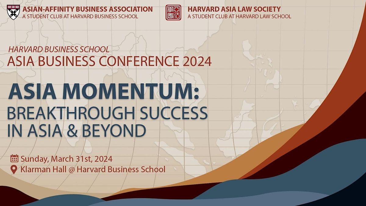2024 Harvard Asia Business Conference