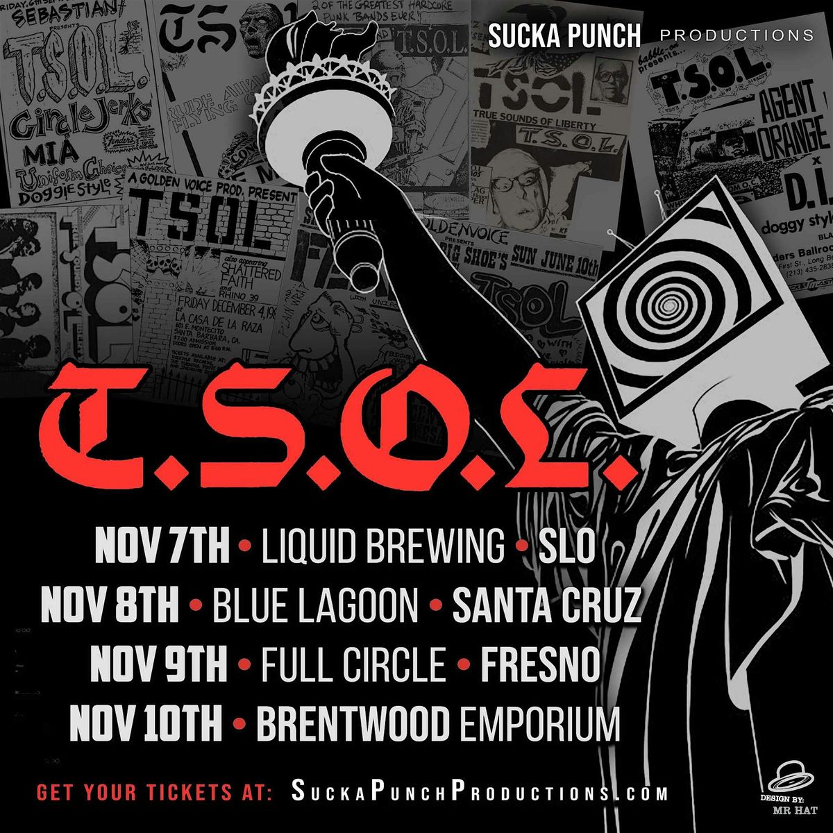 LIVE IN CONCERT T.S.O.L AT FULL CIRCLE BREWING