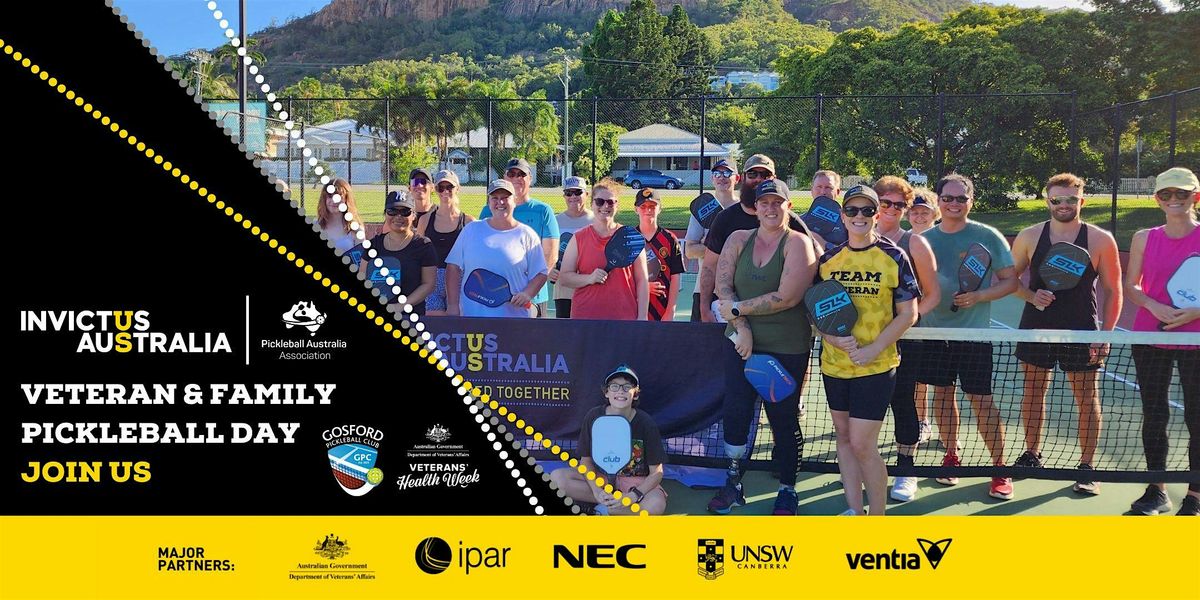 Invictus Australia Come & Try Pickleball - Gosford, NSW