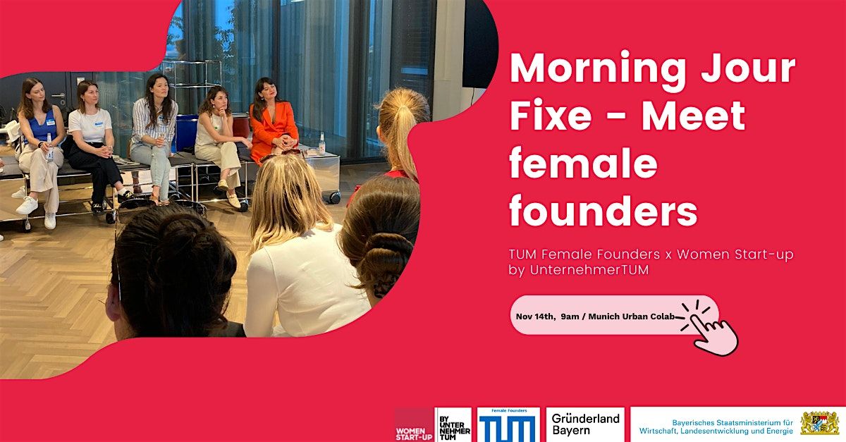 Morning Jour Fixe - Meet female founders