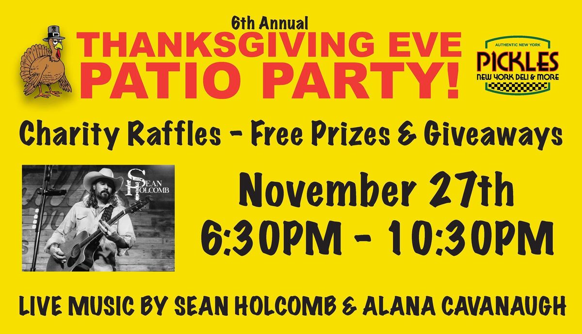 6th ANNUAL THANKSGIVING EVE BASH!!