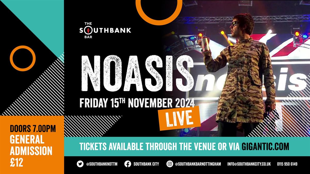 Noasis - The UK's best Oasis tribute band