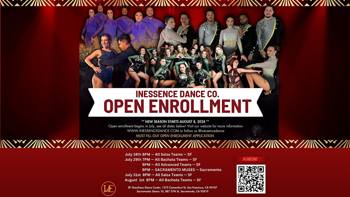 Inessence Dance Co. Open Enrollment