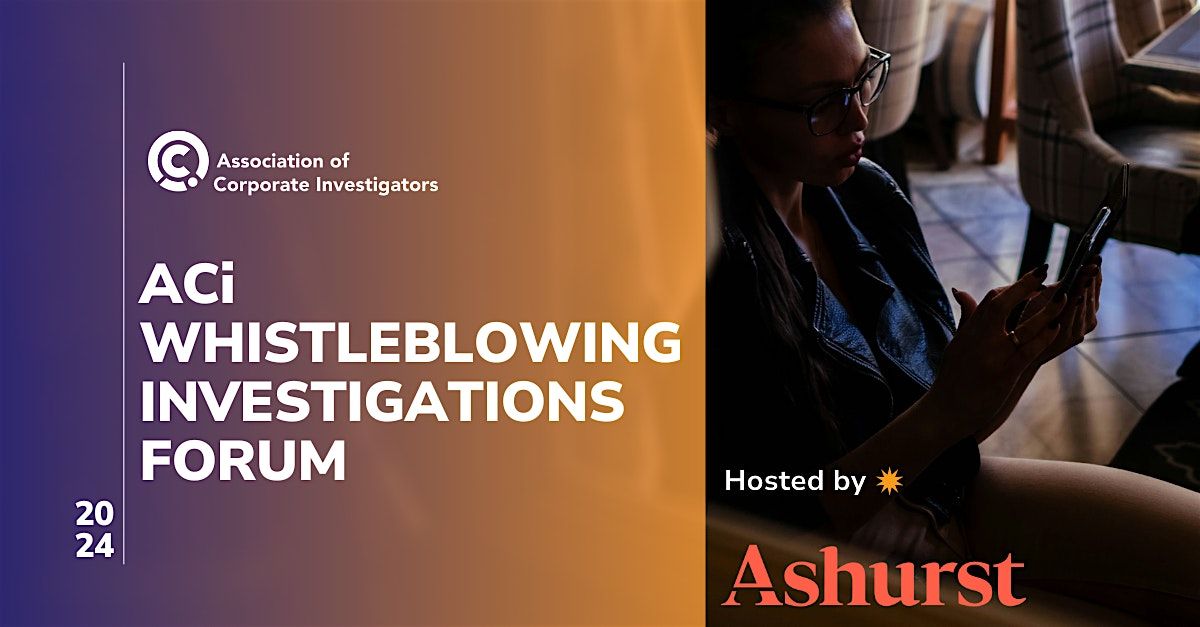 Whistleblowing Investigations Forum
