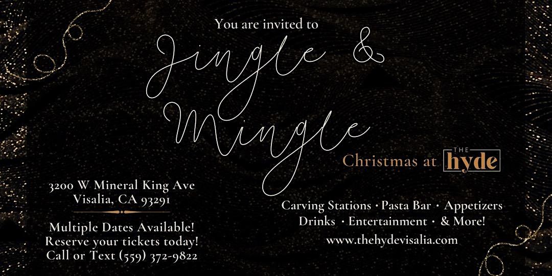 Jingle & Mingle Friday December 20th Dinner