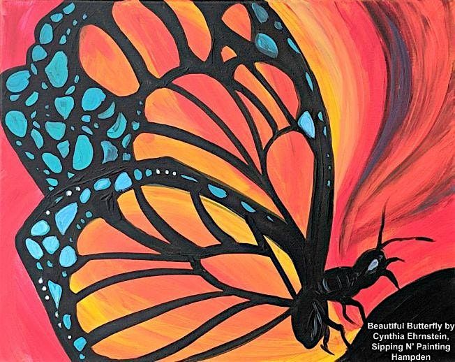 IN-STUDIO CLASS Beautiful Butterfly Wed. May 8th 6:30pm $35