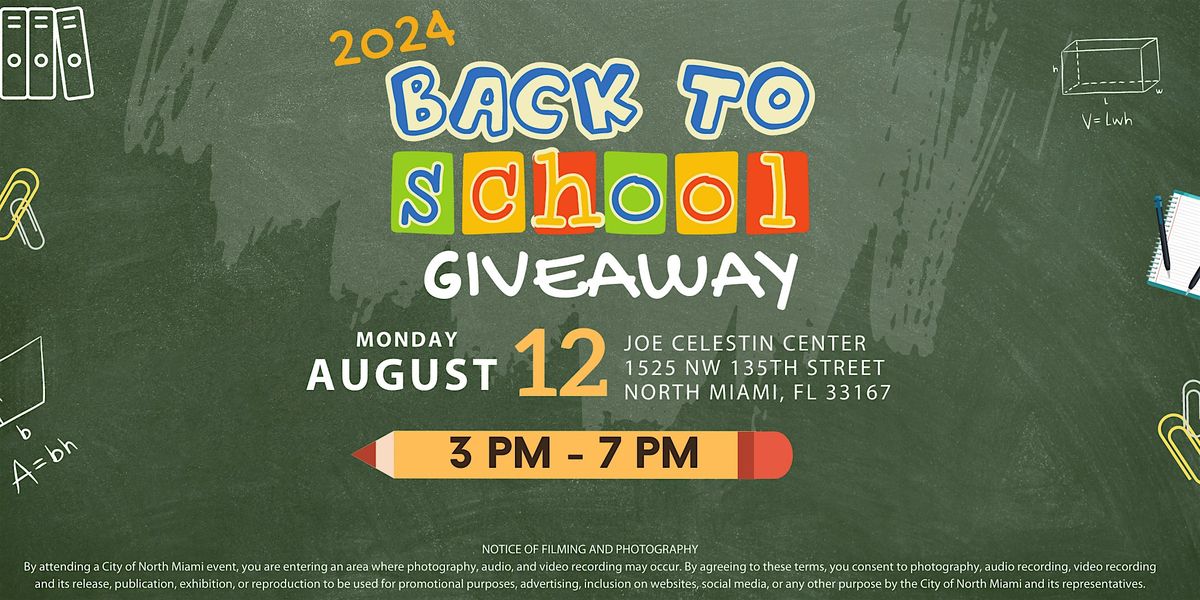 Back to School Giveaway