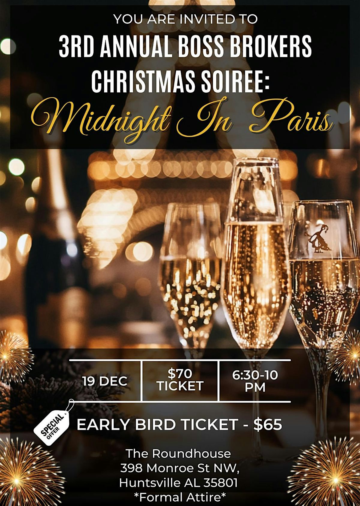 Christmas Soiree "Midnight in Paris"