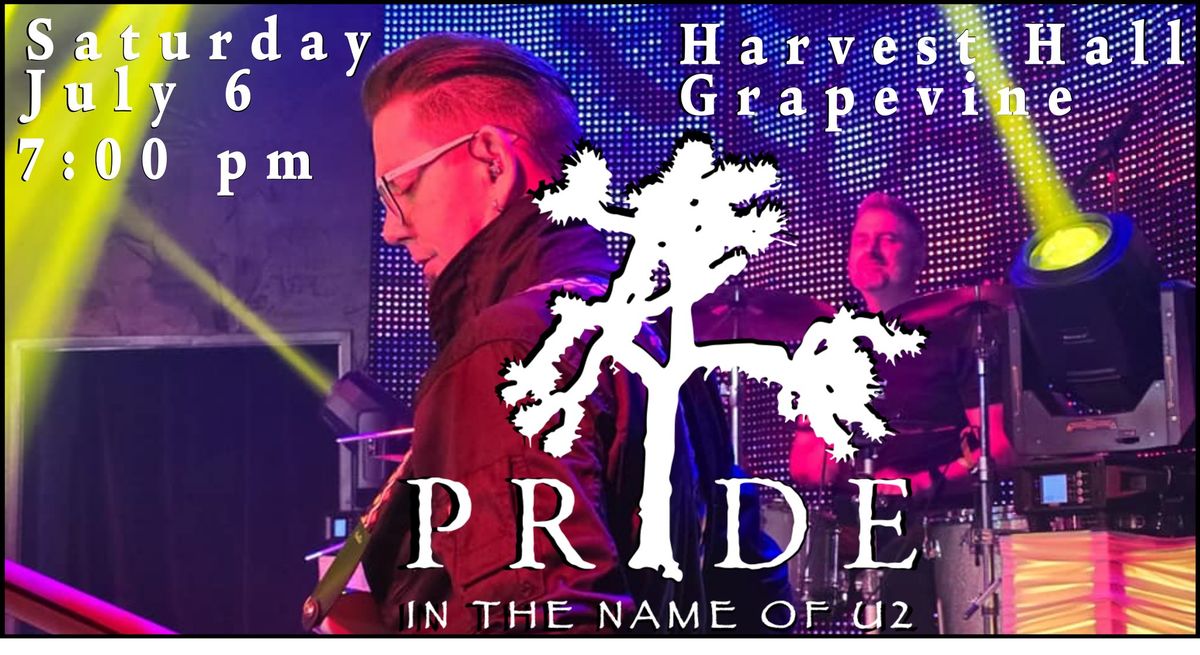 Pride - In the Name of U2 returns to Harvest Hall