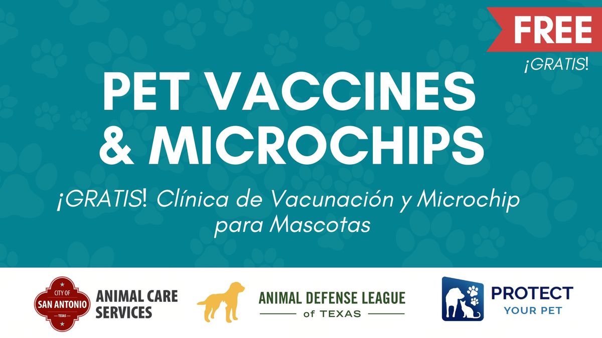 FREE Pet Vaccinations & Microchip Clinic